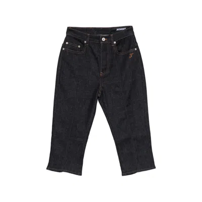 Jacquemus Denim Blue In Black