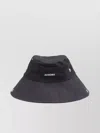 Jacquemus Denim Bucket Hat With Stitched Visor