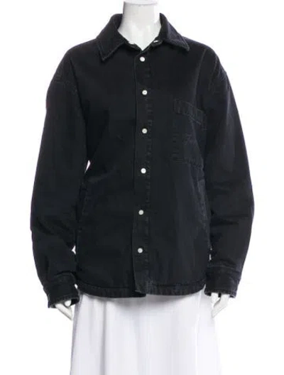 Pre-owned Jacquemus Denim Jacket In Black