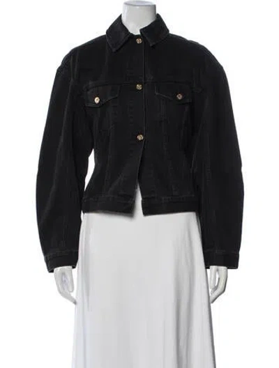Pre-owned Jacquemus Denim Jacket In Black