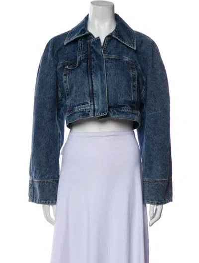 Pre-owned Jacquemus Denim Jacket In Blue