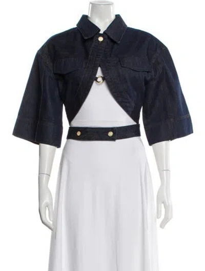 Pre-owned Jacquemus Denim Jacket In Blue