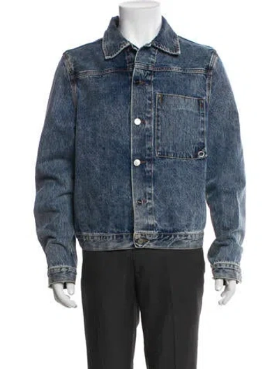 Pre-owned Jacquemus Denim Jacket In Blue