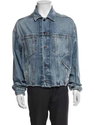 Pre-owned Jacquemus Denim Jacket In Blue