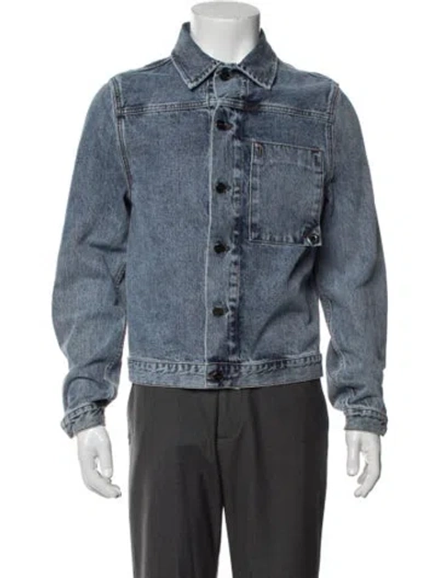 Pre-owned Jacquemus Denim Jacket In Blue