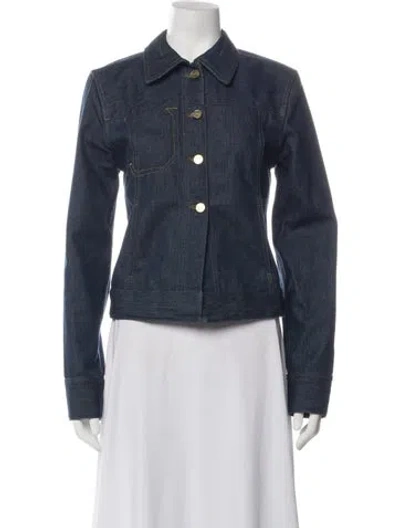 Pre-owned Jacquemus Denim Jacket In Blue