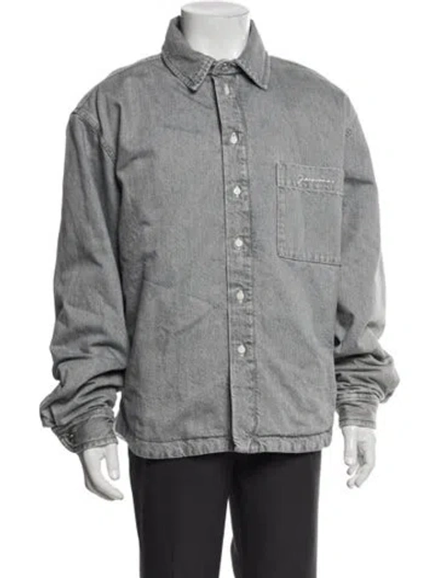 Pre-owned Jacquemus Denim Jacket In Grey