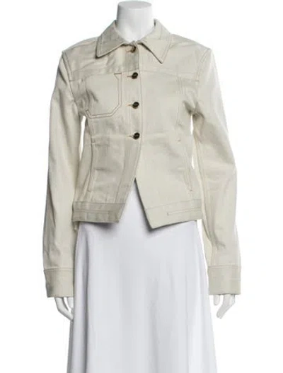 Pre-owned Jacquemus Denim Jacket In Neutral