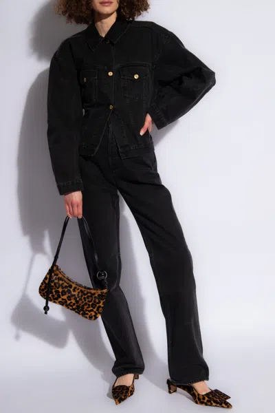 Jacquemus Marino Denim Jacket In Blue