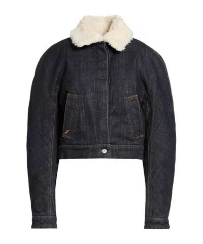 Jacquemus Denim Jackets In Black