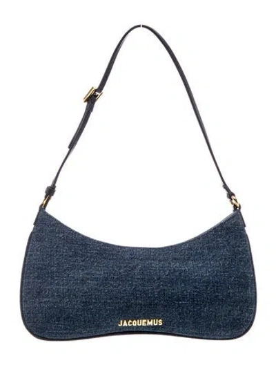 Pre-owned Jacquemus Denim Le Bisou Small In Blue