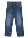 Jacquemus Denim Pants In Blue