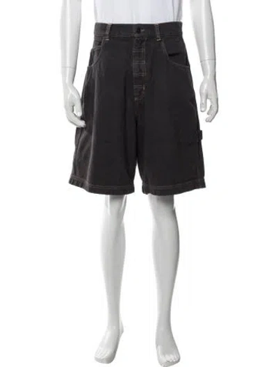 Pre-owned Jacquemus Denim Shorts In Grey