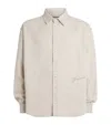 Jacquemus Denim Simon Shirt In Neutral