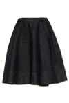 Jacquemus La Jupe De-nãmes Salon Skirt In Blue
