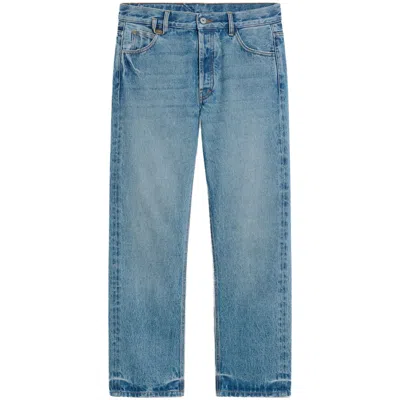 Jacquemus Cotton Jeans In Blue
