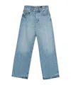 Jacquemus Denim Trousers With Belt Loops In Blue