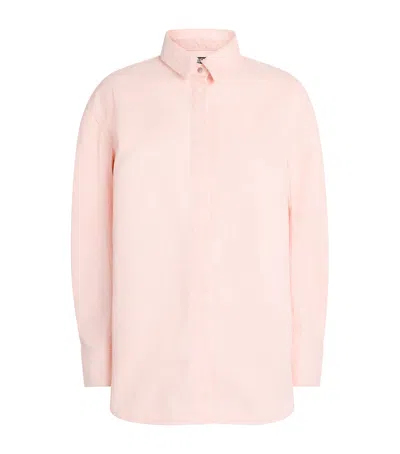 Jacquemus De-nîmes Denim Shirt In Pink
