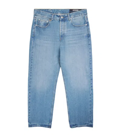 Jacquemus De-nîmes Straight Jeans In Blue