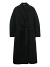 Jacquemus D'homme Double-breasted Coat In Black