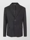 Jacquemus Disgreghi Jacket Featuring Flap Pockets In Blue