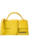 Jacquemus The Bambino Ostrich-embossed Leather Shoulder Bag