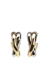 Jacquemus Women Doppio Earrings In Gold
