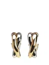 Jacquemus Doppio Earrings Jewelry Gold In Gold