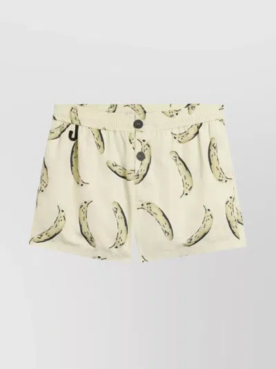 JACQUEMUS DOTTED PRINT SWIM SHORTS