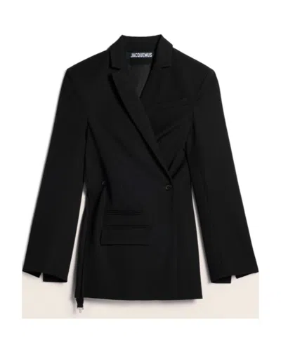 JACQUEMUS DOUBLE-BREASTED BLAZER