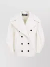 Jacquemus Womens Off-white Le Caban Double-breasted Wool Jacket