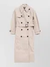 Jacquemus Double-breasted Trench Coat With Belt In Multi