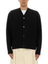 Jacquemus "double" Cardigan In Black