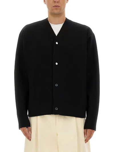Jacquemus "double" Cardigan In Black