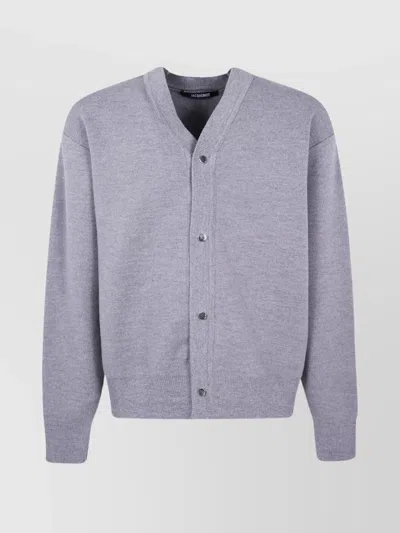 JACQUEMUS DOUBLE LAYER CARDIGAN V-NECK