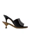 Jacquemus Les Doubles Mules In Black