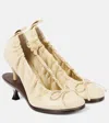 Jacquemus Les Doubles Ballerines In White