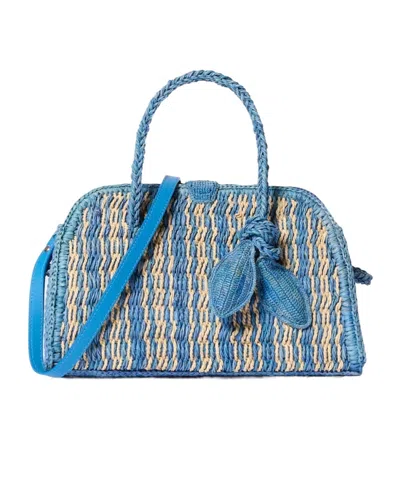 Jacquemus Double-handled Handbag In Blue