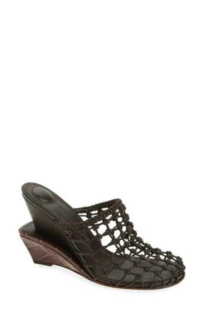 JACQUEMUS JACQUEMUS DOUBLES TRESSES STACKED WEDGE SANDAL