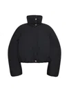 Jacquemus La Doudoune Courte Caraco Down Jacket In Black
