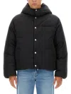 Jacquemus La Doudoune Down Jacket Men In Black