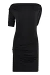 Jacquemus Drapeado Stretch Viscose Dress
