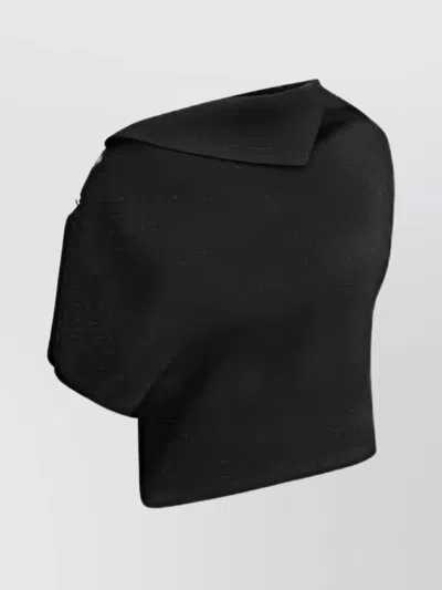 Jacquemus Draped Boat Neck Top