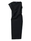Jacquemus Women Black The Drap Dress, Xs Luxury Dresses For Women Darveys In Black