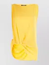 Jacquemus Draped Sleeveless Asymmetric Lightweight Top