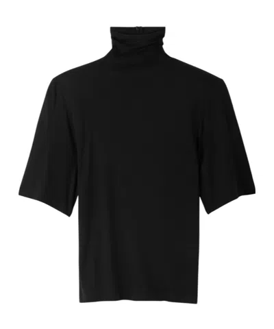 JACQUEMUS DRAPEY TURTLENECK T-SHIRT