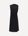 Jacquemus Women Black The Drap Dress, Xs Luxury Dresses For Women Darveys In Black