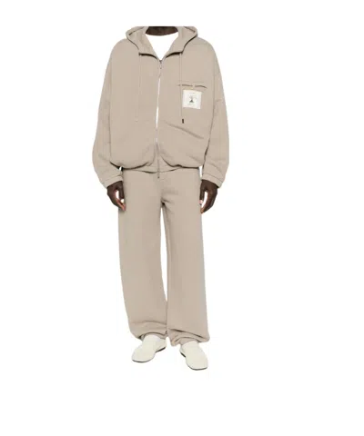 Jacquemus Drawstring Athletic Pants In Animal Print