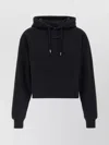 Jacquemus "the Sweatshirt" With Grosgrain Hood In Black