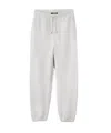Jacquemus Torneo Drawstring Elasticated Trousers In White